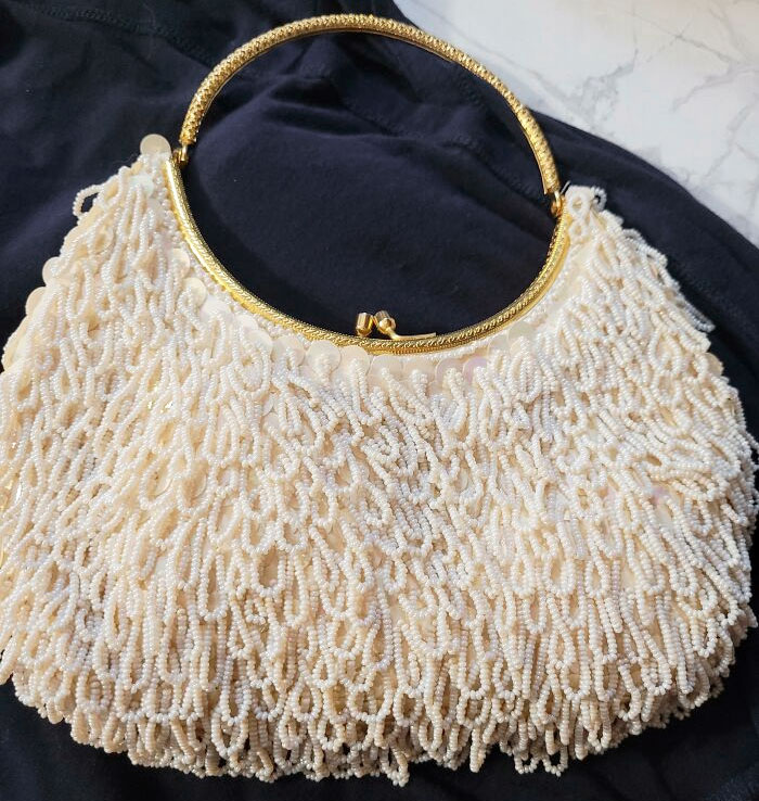 She's 60 Years Old And Fabulous. Inherited One Of My Late Grandma's Bags. Not A Designer Bag, Just A Vintage Beauty