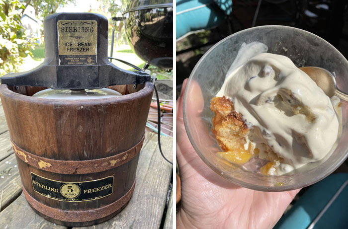BIFL - Sterling 5 Qt Ice Cream Maker (Ca 1970s). Inherited From Grandma, Still Churning Goodness