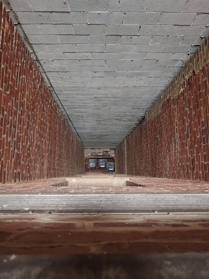 The Window In My Dc Hotel Just Opens To A Brick Shaft