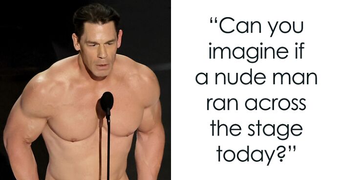 “You Can’t See Me”: John Cena Pulls Hilarious Streaking Stunt At The 2024 Oscars