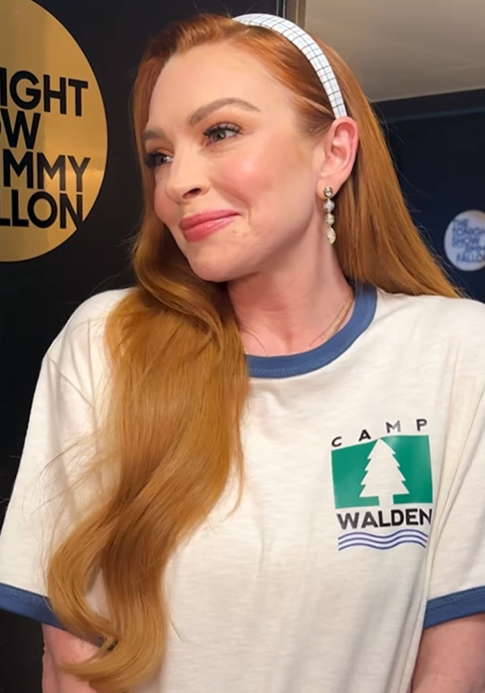 Lindsay Lohan Goes Viral With Recreation Of Famous &ldquo;Parent Trap&rdquo; Scene