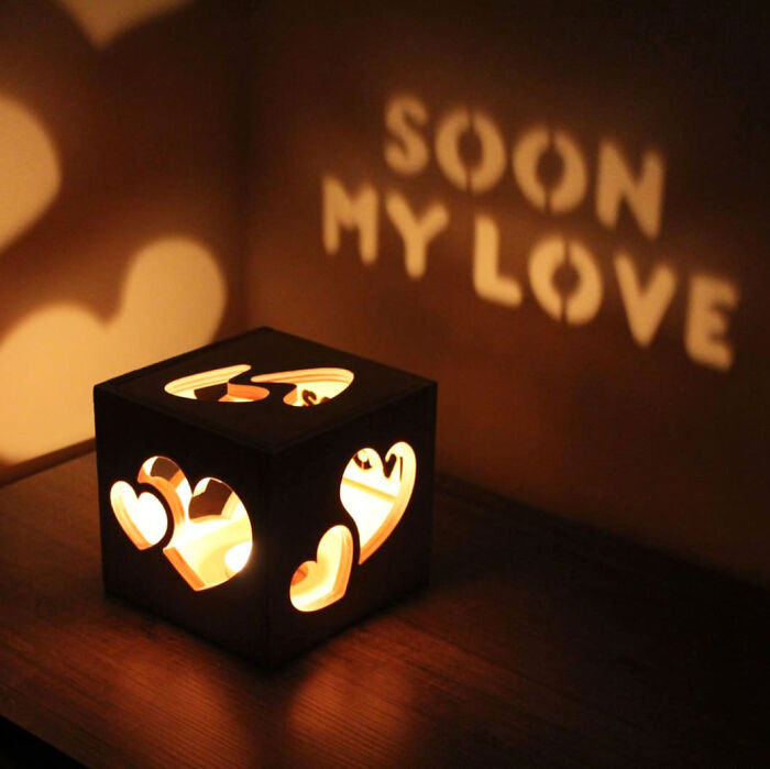 Distance Magic: LDR Magic Box - Personalized Gift For Her Or Him, Full Of Surprise And Love!