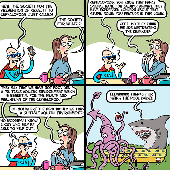 My 32 Comics About The Characters Aware Of Living In A Cartoon