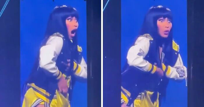 “Oh My God”: Nicki Minaj Scolds Fans After Wardrobe Malfunction On Stage