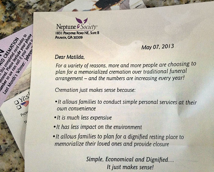 My Daughter Received This In The Mail Today. She's Two