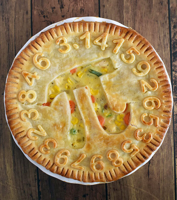 I Made Chicken Pot Pi. Happy Pie Day Ya'll