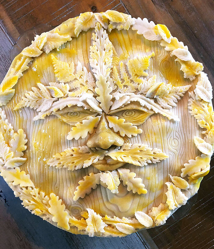 Pi Day Picture Before I Baked A Chicken Cordon Bleu Pot Pie