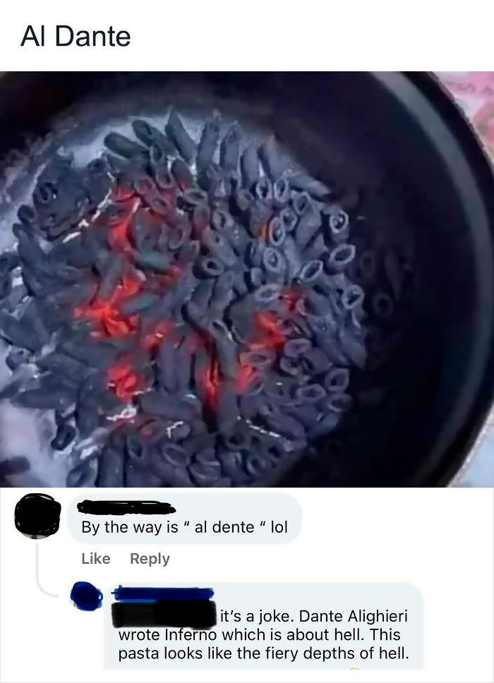 On A Facebook Italian Cooking Page