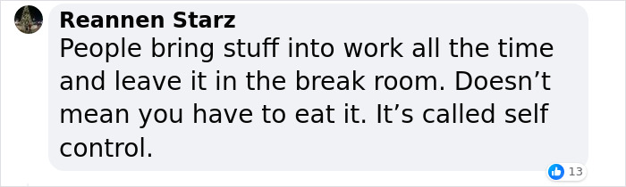 Woman Treats Her Colleagues With Home-Baked Goods, Two Of Them Threaten To Report Her To HR - 13