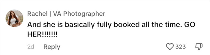 Wedding Photographer Reveals Her Prices, People Can't Help But Mock Her