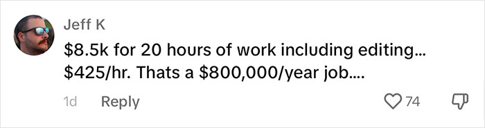 Wedding Photographer Reveals Her Prices, People Can't Help But Mock Her