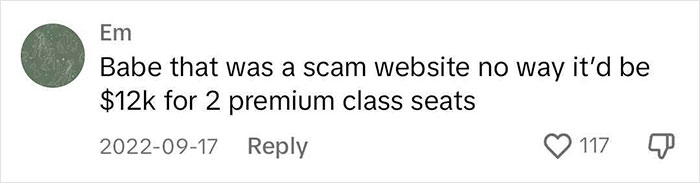 Woman Is On The Verge Of Tears When She Finds Out Her Plane Seats That Cost $12,000 Are Unavailable
