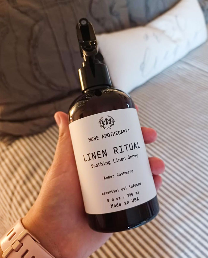 Experience Aromatherapy So Dreamy It's Surreal. Meet Muse Apothecary Pillow Ritual. Warning: May Cause Excessive Snoozing