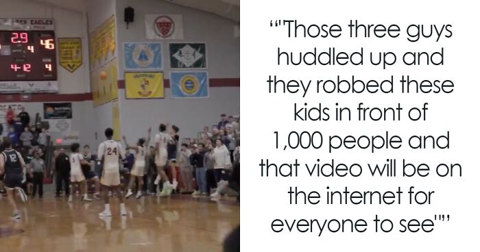 Viral Moment Refs Overturn Last-Second Basketball Shot, Altering Outcome Of High School Playoff