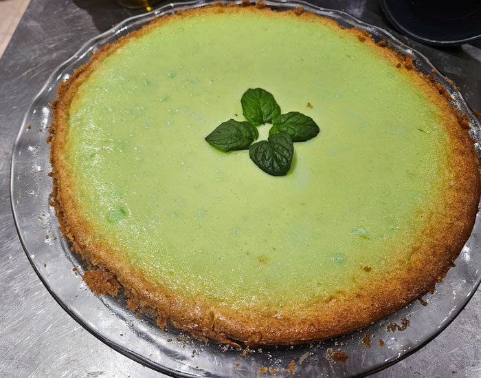 Shamrock Shake Cheesecake
