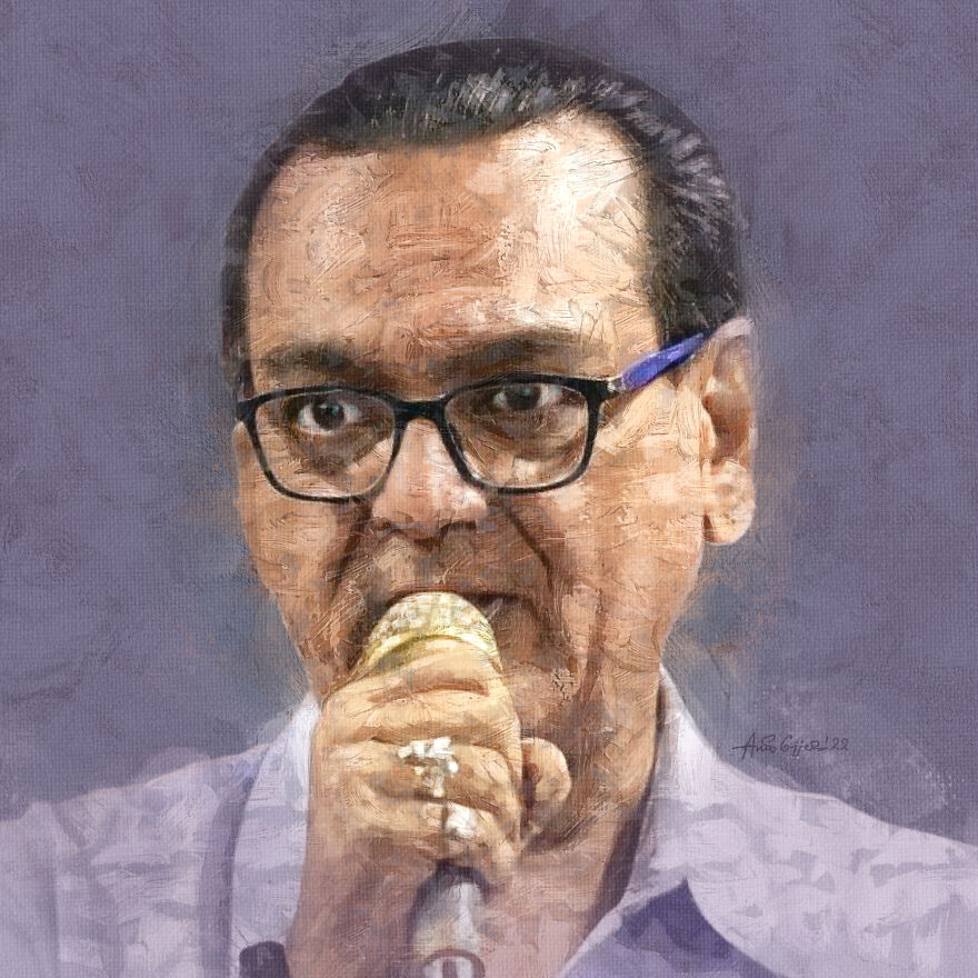 I Turn Your Favorite Photos Into Digital Portraits In A Canvas Painting Style (17 Pics)