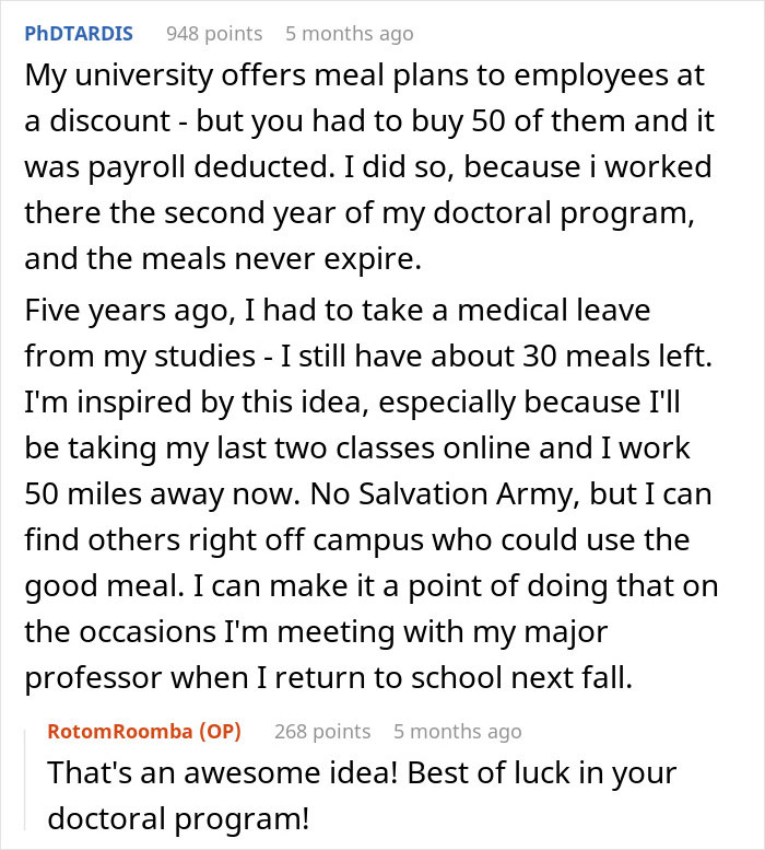 &ldquo;One Of The Proudest Moments Of My Life&rdquo;: Student&rsquo;s Malicious Compliance Feeds Over 120 People