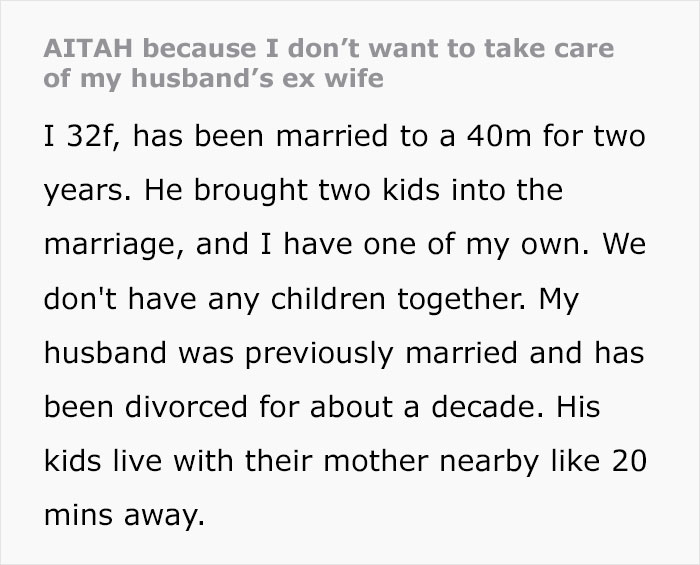 Woman Refuses To Sell Her Home To Cater To Husband&rsquo;s Ex&rsquo;s Needs, Asks If She&rsquo;s Wrong
