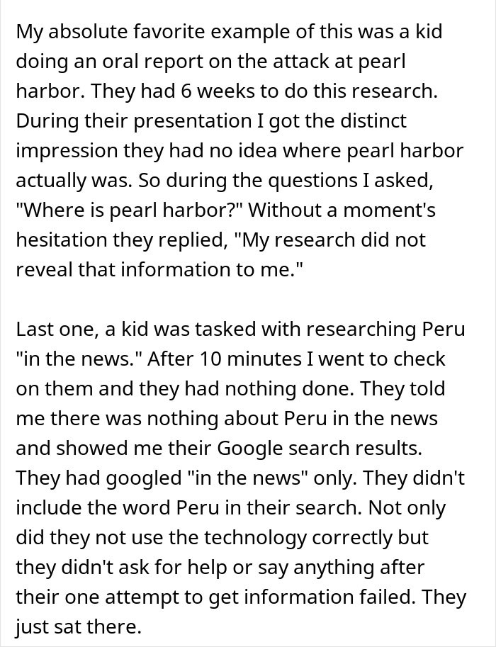 “The Ugly Truth”: Teacher At Breaking Point As Students Can’t Handle Simple Tasks “The Ugly Truth”: Teacher At Breaking Point As Students Can’t Handle Simple Tasks
