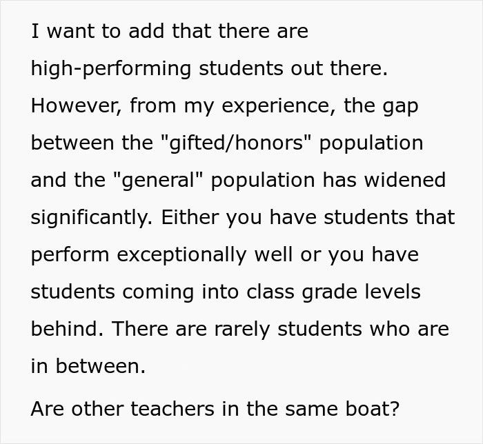 “The Ugly Truth”: Teacher At Breaking Point As Students Can’t Handle Simple Tasks “The Ugly Truth”: Teacher At Breaking Point As Students Can’t Handle Simple Tasks
