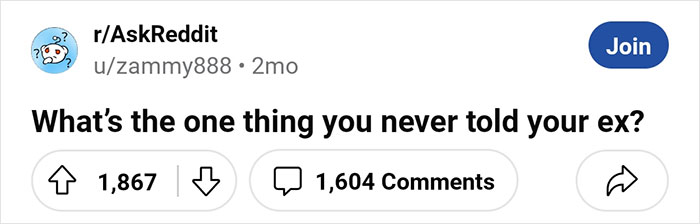 50 People Anonymously Reveal The Secrets They Never Dared To Tell Their Ex - 1