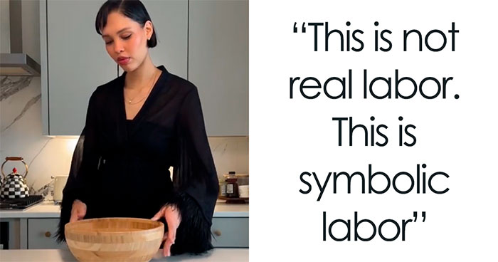 New Trend Of Wealthy Tradwives Showcases Them Doing Unnecessary Labor For Show