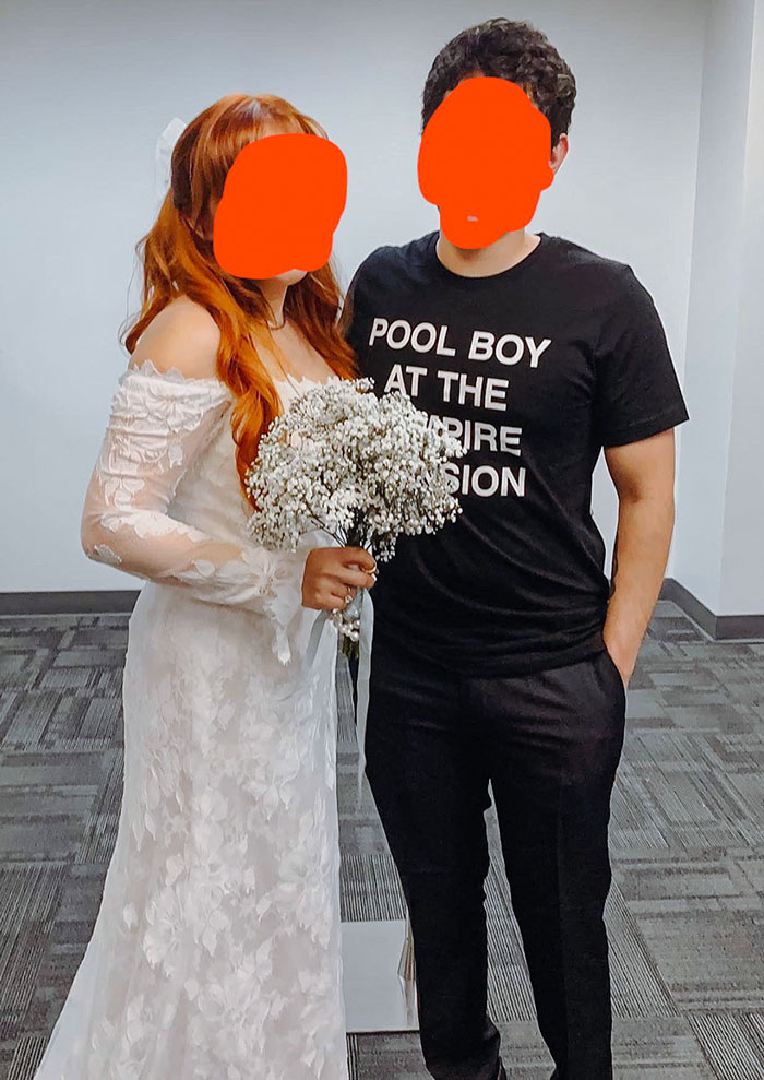 The Bride Made An Effort, While The Groom Did Not