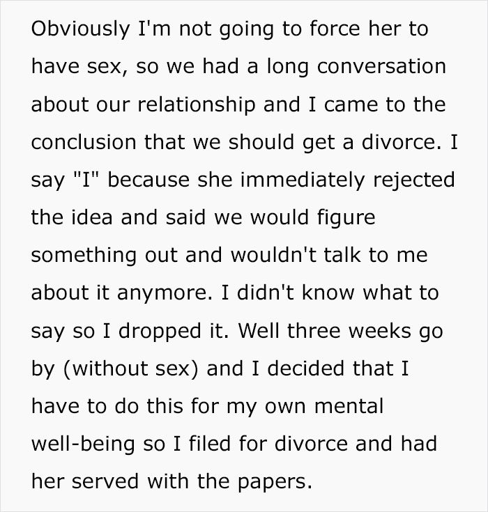 Man Freaks Out After Wife Confesses To Asking Her Friend To Replace Her For Intercourse