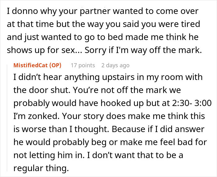Guy Livid After GF Ignored Him Calling To Be Let Inside At 3 AM Because She Was Asleep
