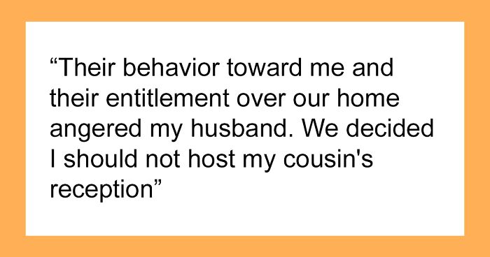 Woman Offers To Host Cousin’s Wedding, Changes Her Mind After Bridezilla Shows Her True Colors