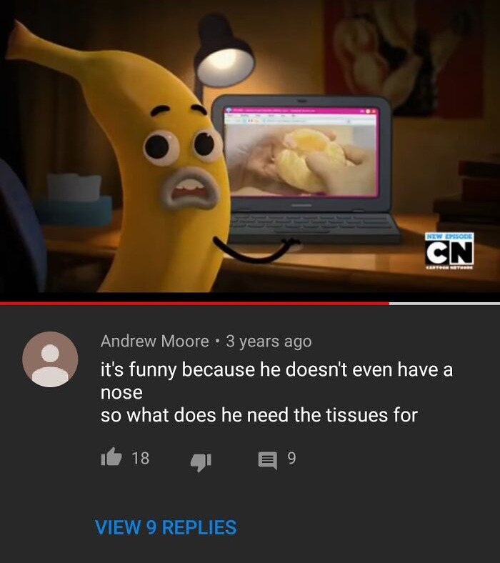 No Andrew That's Not What The Tissues Are For