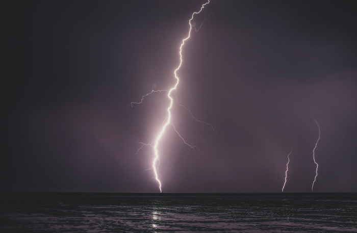 80% Of Lightning Occurs Over The Land, But The Most Extreme Lightning Happens Over The Ocean 80% Of Lightning Occurs Over The Land, But The Most Extreme Lightning Happens Over The Ocean