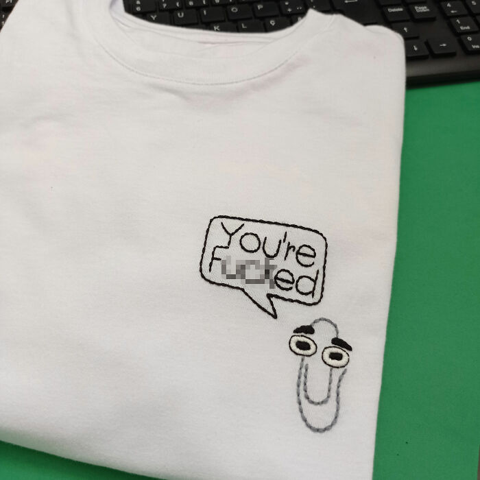 In A World Full Of Unethical Mass-Produced Stuff, We Decided To Rebel By Designing And Hand-Embroidering Some Clothes