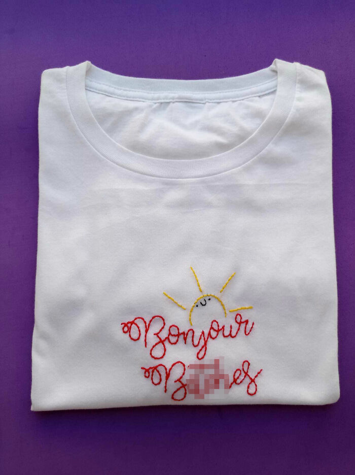 In A World Full Of Unethical Mass-Produced Stuff, We Decided To Rebel By Designing And Hand-Embroidering Some Clothes