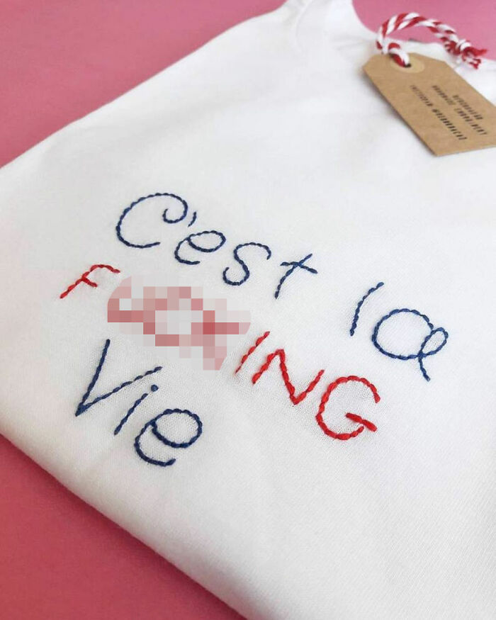 In A World Full Of Unethical Mass-Produced Stuff, We Decided To Rebel By Designing And Hand-Embroidering Some Clothes
