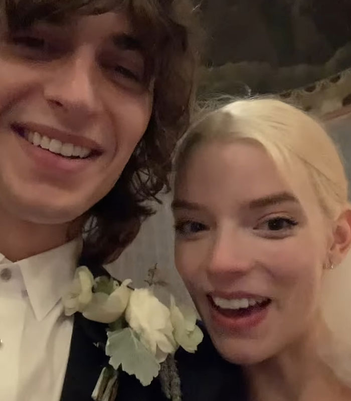 Anya Taylor-Joy Shares Moments Devouring Vampiric Cakes From Her Secret Wedding With Husband