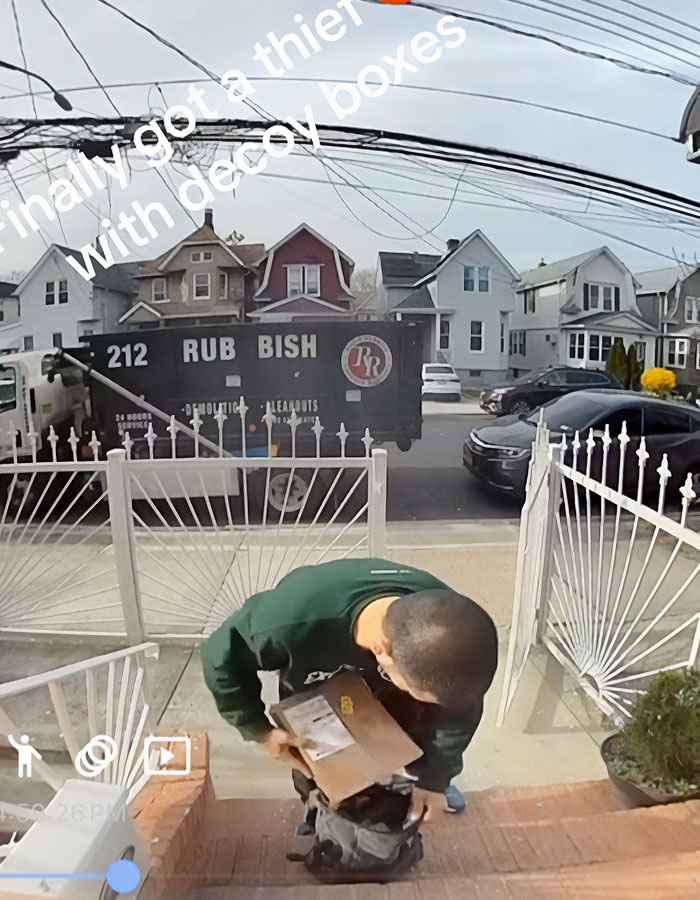 Man Sets Out Trap For Amazon Package Thief, Gets Him Arrested