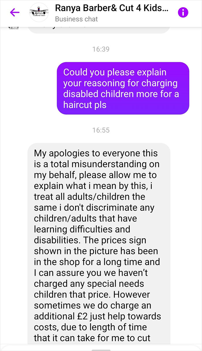 Netizens Bash This Barber For Upcharging Kids With Special Needs, He Says It’s A Misunderstanding - 3