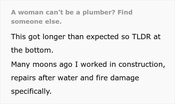 Company Gets Revenge That Lasts Years After A Guy Makes Their Woman Plumber Cry