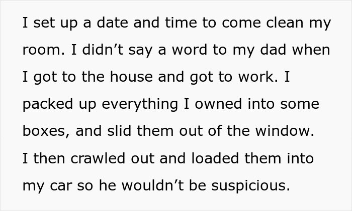 Daughter Reads Right Through Dad's Ploy To Make Her Stay At His House, Outsmarts Him