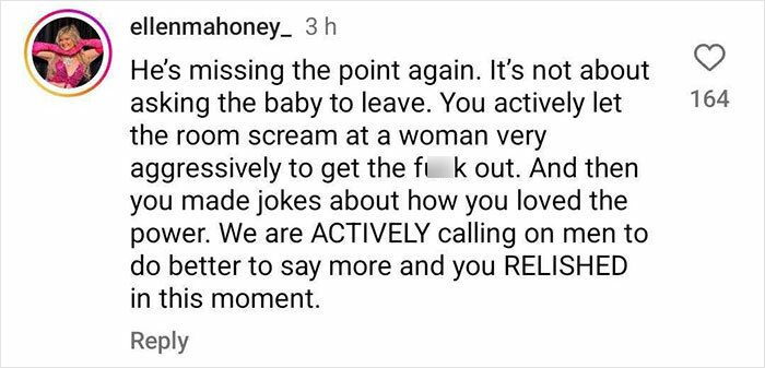 Fans Defend Comedian Who Kicked Mom And Baby Out Of Show For Disrupting It - 9