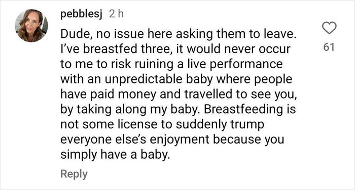 Fans Defend Comedian Who Kicked Mom And Baby Out Of Show For Disrupting It - 12