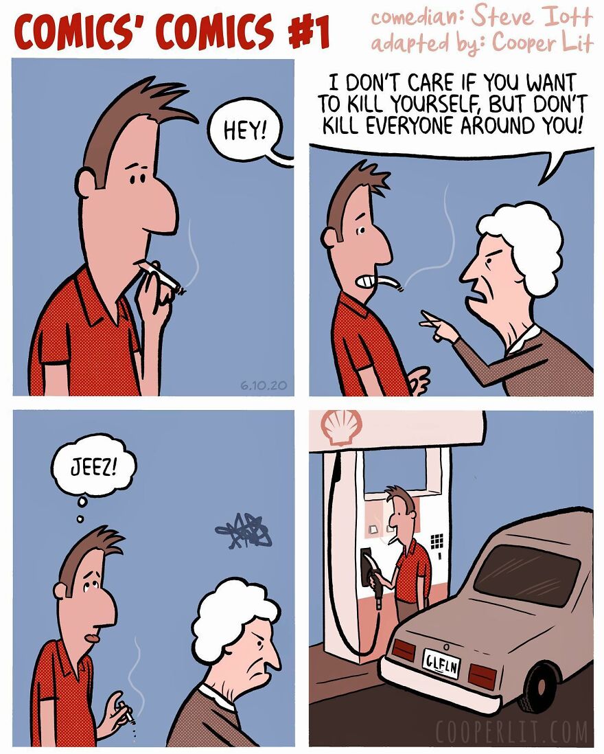 Absurd Situations And Unexpected Endings: 27 New Comics By This Artist