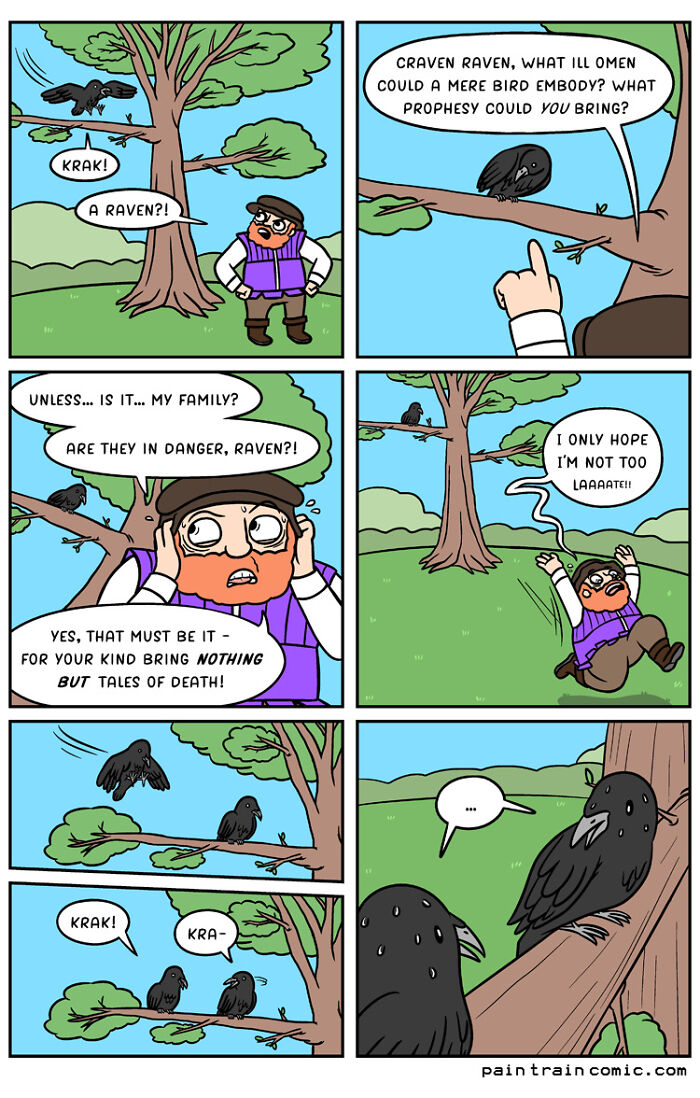 All Aboard The Laughter Express: Exploring Pain Train Comic's Hilarious Universe (25 New Pics)