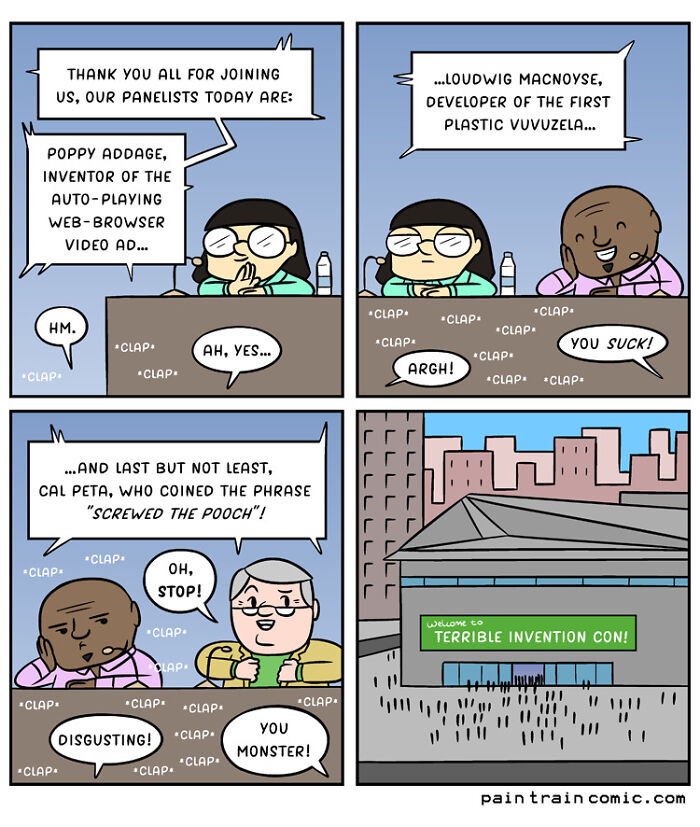 All Aboard The Laughter Express: Exploring Pain Train Comic's Hilarious Universe (25 New Pics)