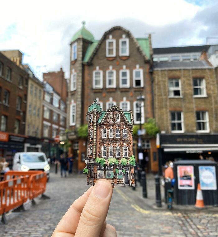 The Blue Posts, Berwick St. Soho, London, England