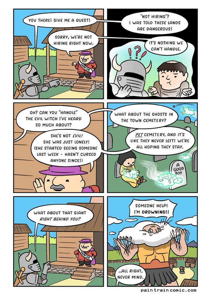 All Aboard The Laughter Express: Exploring Pain Train Comic's Hilarious Universe (25 New Pics)