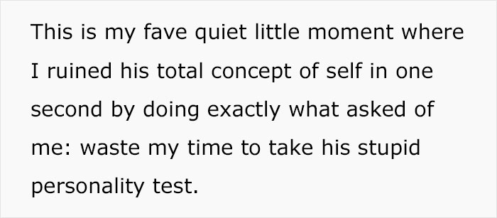 &ldquo;I Watched Him Choke Down His Anger&rdquo;: Woman Answers Personality Test As If She Were Her Boss