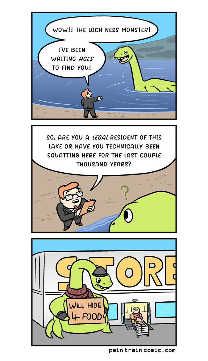 All Aboard The Laughter Express: Exploring Pain Train Comic's Hilarious Universe (25 New Pics)