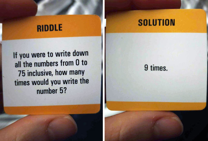 This Riddle Doesn't Make Sense. I'm Desperately Trying To Work Out Their Reasoning, But Nothing Fits